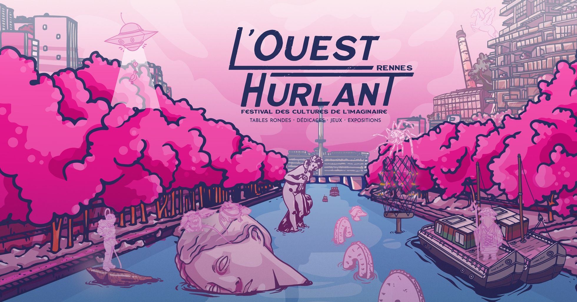 Le thème et les marraines de l'Ouest Hurlant 2025 !
